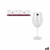 Viinilasisetti Bohemia Crystal Uria Kristalli (6 osaa)