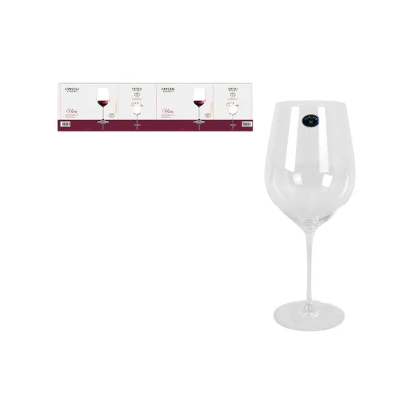 Viinilasisetti Bohemia Crystal Uria Kristalli (6 osaa)
