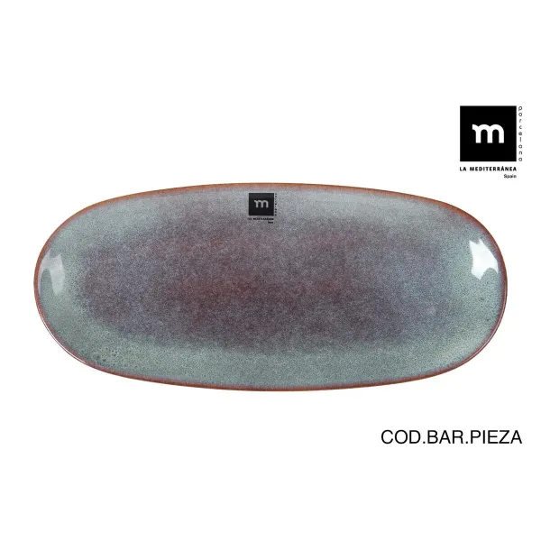 Pasniegšanas Plate La Mediterránea Melow Ovāls (12 gb.)