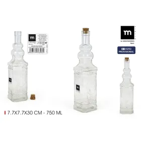 Stikla Pudele La Mediterránea Stikls 750 ml (24 gb.)