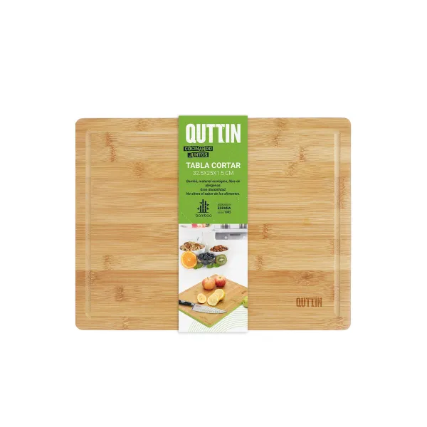 Cutting board Quttin 32,5 x 25 x 1,5 cm (8 Units)