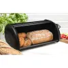 Maizes kaste Quttin Melns Metāls 43,5 x 27,5 x 18,5 cm (3 gb.)