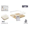 Napkin holder Quttin Metal 22 x 22 x 6 cm (6 Units)