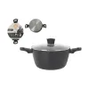 Кастрюля с крышкой MasterChef 24 cm (4 штук)