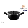 Кастрюля с крышкой MasterChef 28 cm (4 штук)