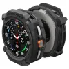 Spigen Rugged Armor - Case for Samsung Galaxy Watch 8 Classic 46 mm (Matte Black)