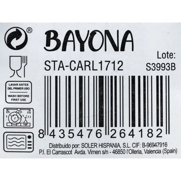Cup Santa Clara Bayona 450 ml (12 Units)