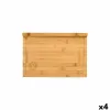 Cutting board MasterChef ENCIMERA 38,5 x 26,5 x 1,5 cm + 2 cm (4 Units)