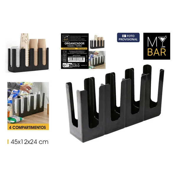 Keittiövälineteline My Bar 45 x 12 x 24 cm (8 osaa)