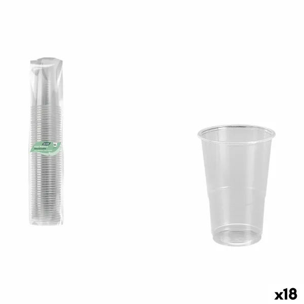 Stiklinių rinkinys Algon 250 ml 50 Dalys (18 vnt.)