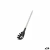 Pasta Spoon MasterChef Silicone Stainless steel 34 cm (24 Units)