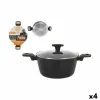 Кастрюля с крышкой MasterChef 24 cm 2,5 mm (4 штук)