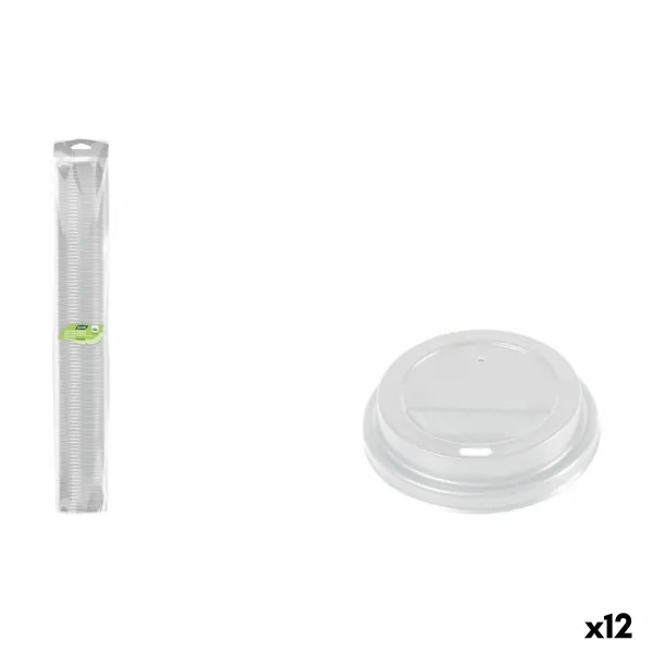 Dangtelių rinkinys akiniams Algon 250 ml 100 Dalys (12 vnt.)