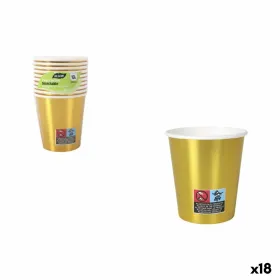 Lasisetti Algon Kullattu 200 ml 10 Kappaletta (18 osaa)