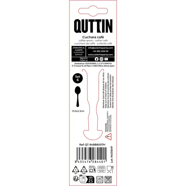 Deserta Karote Quttin Classic 6 Daudzums (12 gb.)