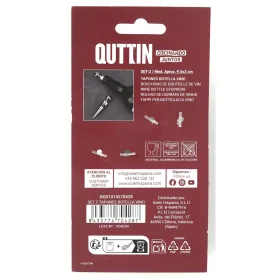 Hermetiškas butelio viršus Quttin 2 x 9,5 cm 2 Dalys (12 vnt.)