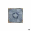 Dessert dish La Mediterránea Aelia 18 x 18 x 2 cm (12 Units)