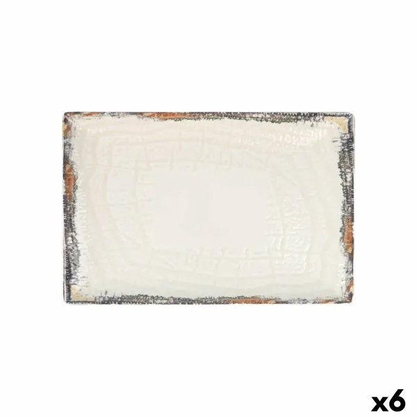 Serviravimo Lėkštė La Mediterránea Albus Stačiakampis 30 x 20 x 2,5 cm (6 vnt.)