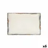 Serving Platter La Mediterránea Albus Rectangular 30 x 20 x 2,5 cm (6 Units)