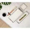 Serving Platter La Mediterránea Albus Rectangular 30 x 20 x 2,5 cm (6 Units)