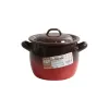 Casserole with Lid La Estrella Fuego ø 12 x 11 cm (4 Units)