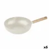 Vokpanna Quttin ECOOK Balts 28 x 8 cm 2,8 mm (6 gb.)