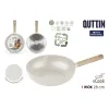 Vokpanna Quttin ECOOK Balts 28 x 8 cm 2,8 mm (6 gb.)
