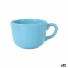 Cup La Mediterránea Blue 500 ml (12 Units)