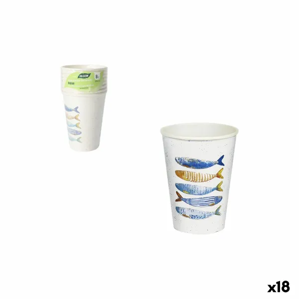 Glāžu komplekts Inde 330 ml 8 Daudzums (18 gb.)