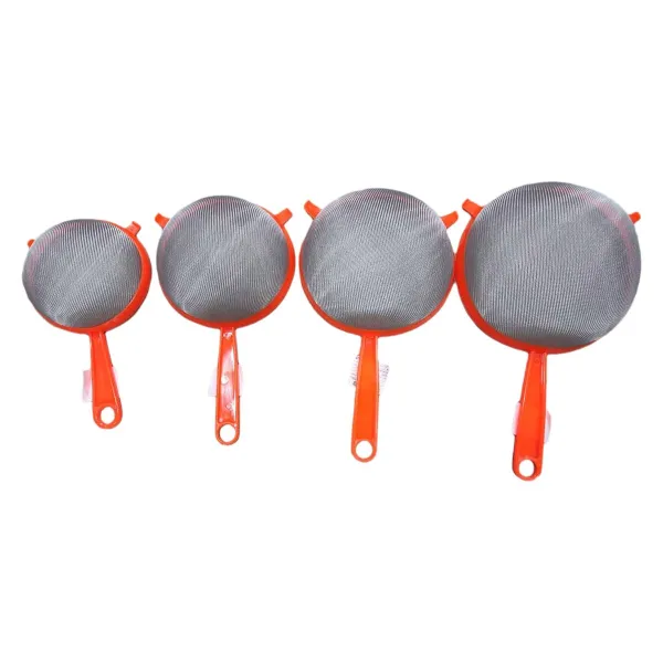 Strainer Quttin Aluminium Plastic 20 cm (24 Units)