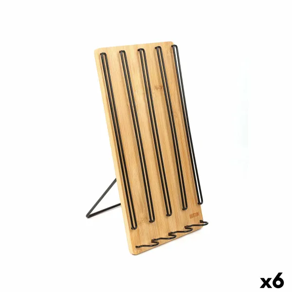 Coffee Capsule Organiser Quttin Bamboo 35 x 18 x 4 cm 40 Coffee Capsules (6 Units)