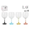 Stiklinių rinkinys LAV 645 ml 9,4 x 20 cm 4 Dalys (16 vnt.)