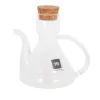 Cruet La Mediterránea Bell Transparent Silicone Borosilicate Glass 275 ml (8 Units)