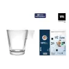 Osainen kahvikuppisetti La Mediterránea Napoli liso Läpinäkyvä Lasi 80 ml 3 Kappaletta (24 osaa)
