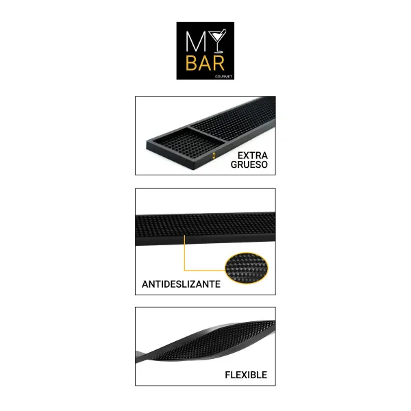 Džiovykla kriauklei My Bar 62 x 9 x 1 cm (18 vnt.)