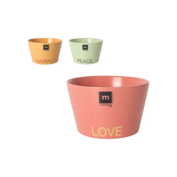 Kulho La Mediterránea Love&peace 650 ml (24 osaa)
