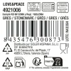 Bowl La Mediterránea Love&peace 650 ml (24 Units)