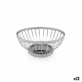 Leipäkori My Bar Hopeinen Metalli 17,5 X 7 CM (12 osaa)