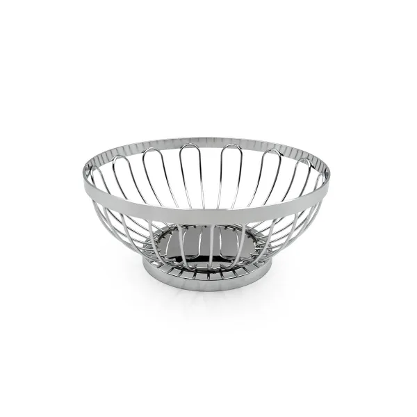 Breadbasket My Bar Silver Metal 17,5 X 7 CM (12 Units)