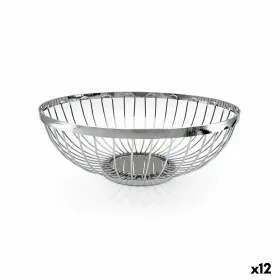 Leipäkori My Bar Hopeinen Metalli 25,5 x 9,5 cm (12 osaa)