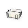 Paperiteline My Bar Musta Metalli 19 x 19 x 7,5 cm (12 osaa)