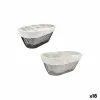 Leipäkori Metalli Ovaali 25 x 13 x 10 cm (18 osaa)