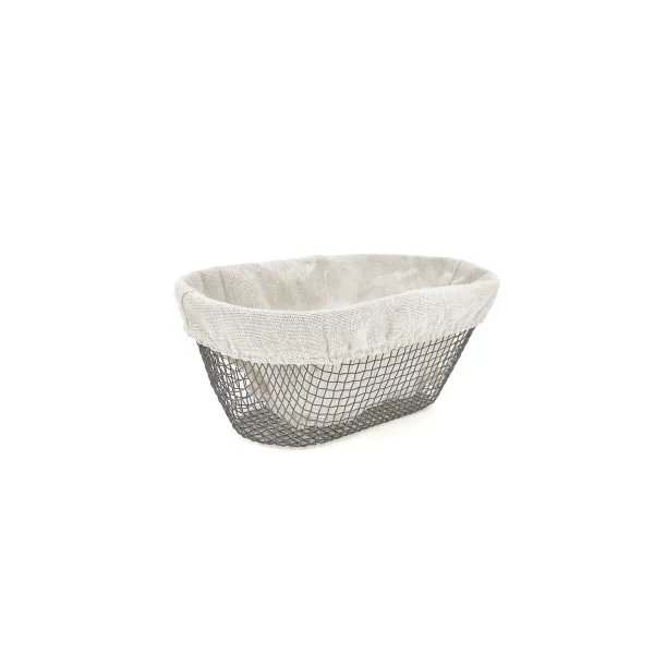 Leipäkori Metalli Ovaali 25 x 13 x 10 cm (18 osaa)