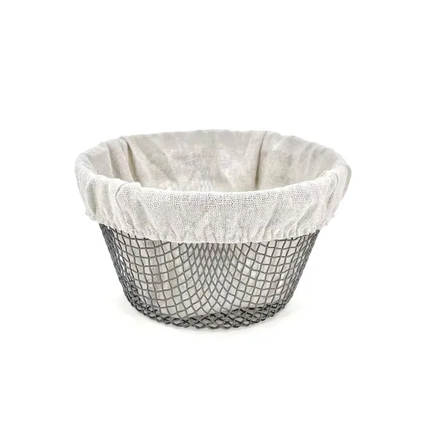 Leipäkori Metalli 18 x 18 x 10 cm (24 osaa)