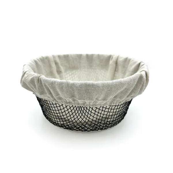 Leipäkori Metalli 23 x 23 x 10 cm (12 osaa)