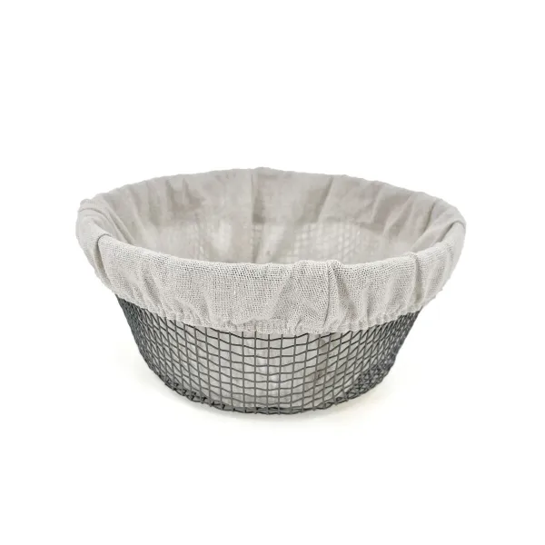 Leipäkori Metalli 23 x 23 x 10 cm (12 osaa)