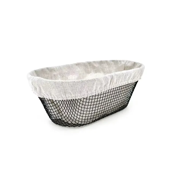 Maizes Grozs Metāls Ovāls 28 x 15 x 10 cm (12 gb.)