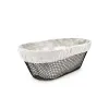 Leipäkori Metalli Ovaali 28 x 15 x 10 cm (12 osaa)