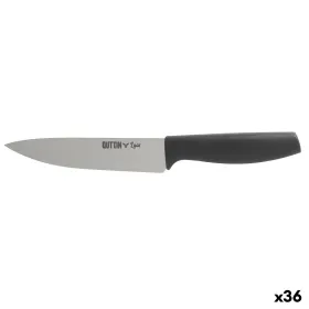 Keittiöveitsi Quttin Laos Musta Hopeinen 15 cm (36 Osaa)