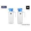 Jar with Lid and Dosage Dispenser La Mediterránea Chrystie Glass (12 Units)
